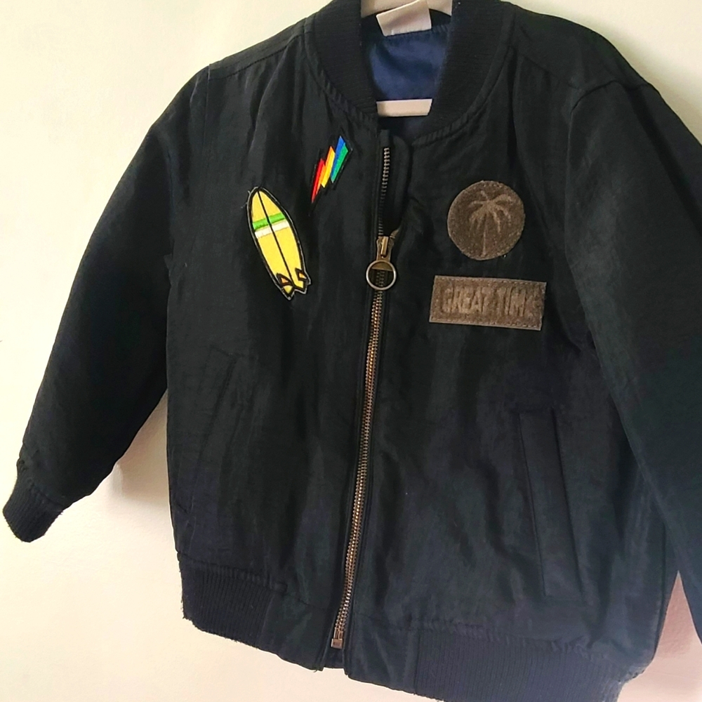 Zara Baby Boys Black Jacket 3/4